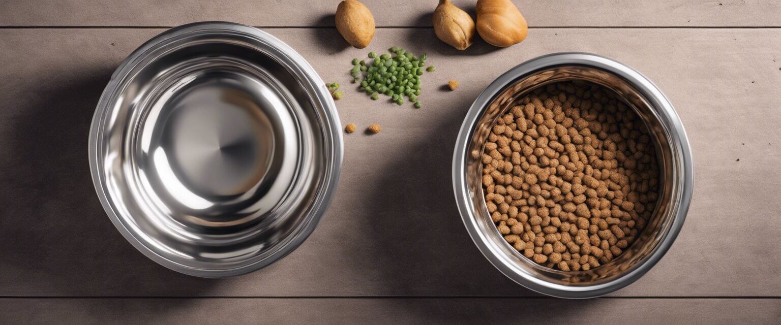 Comparison of organic and regular dog food