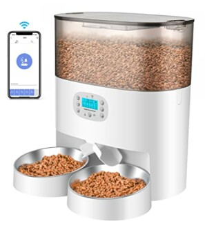 HoneyGuaridan 6L Automatic Cat Feeder